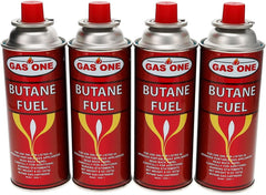 Gas One Butane Fuel for Camping Stoves 8oz