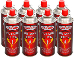 Gas One Butane Fuel for Camping Stoves 8oz